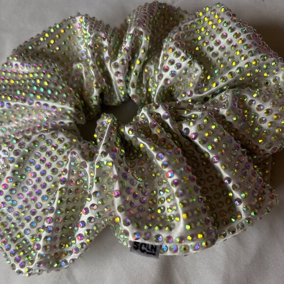 Stoney Clover Lane Rhinestone Jumbo Scrunchie